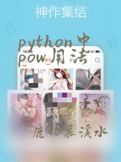 python中pow用法