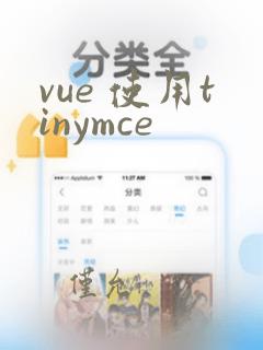 vue 使用tinymce