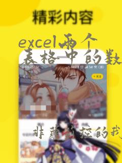 excel两个表格中的数据匹配
