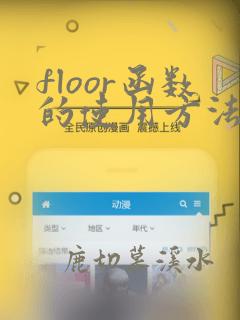 floor函数的使用方法及实例