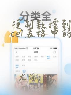 复制数据到excel表格中的数字尾数变为0