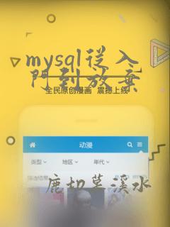 mysql从入门到放弃