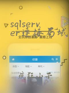 sqlserver连接局域网数据库