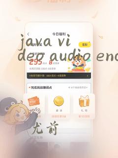 java video audio encoderx