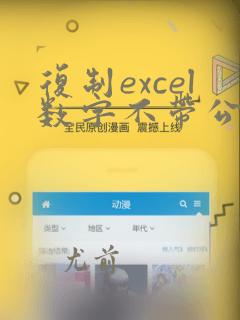 复制excel数字不带公式