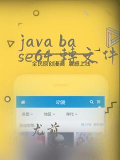 java base64 转文件
