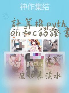 计算机python和c的证书一样吗