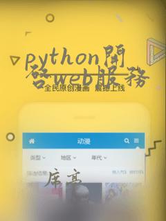 python开启web服务