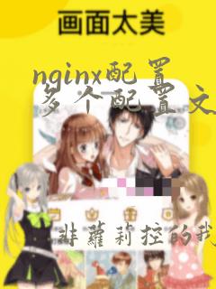 nginx配置多个配置文件