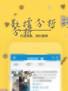 数据分析 行业分析