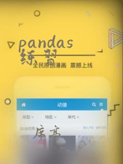 pandas 练习