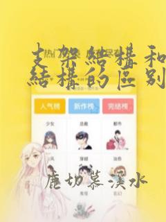 支架结构和框架结构的区别