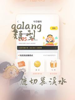 golang 类型