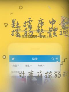 数据库中全体数据的整体逻辑结构描述称为