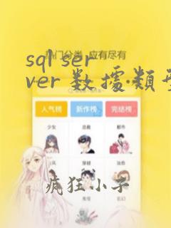 sql server 数据类型