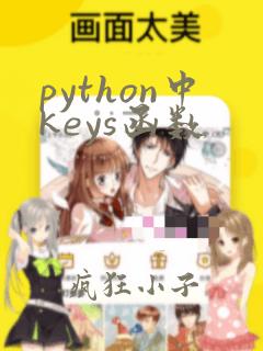 python中keys函数