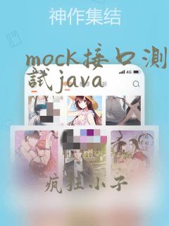 mock接口测试java