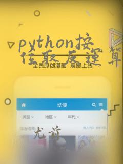 python按位取反运算符