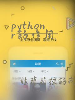 python r的作用