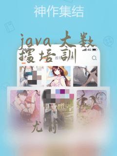 java 大数据培训