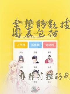 常用的数据分析图表包括