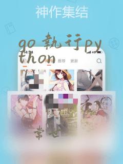 go 执行python