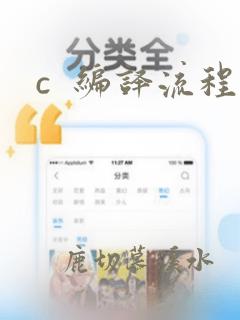 c  编译流程
