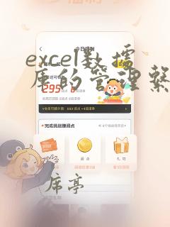 excel数据库的管理系统