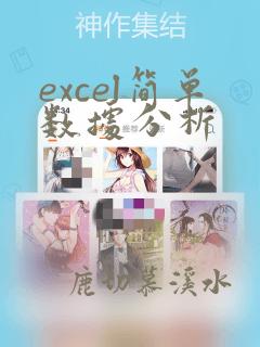 excel简单数据分析
