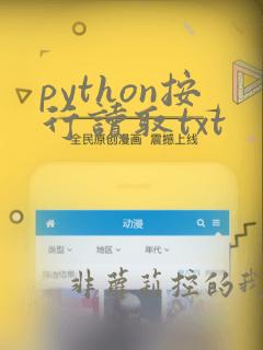 python按行读取txt