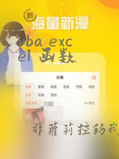 vba excel 函数