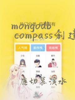 mongodb compass创建数据库