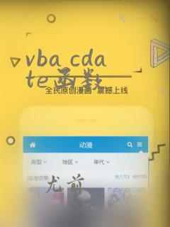 vba cdate函数