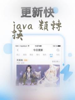java 类转换