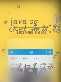 java socket 面试题