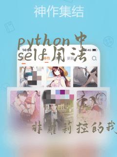 python中self用法