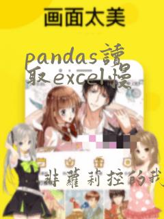 pandas读取excel慢