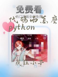 代码雨怎么编写python