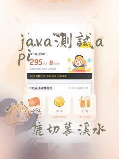 java测试api