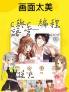 c与c 编程语言