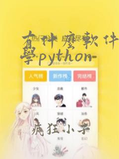 有什么软件可以学python
