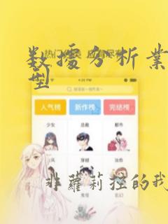 数据分析业务模型