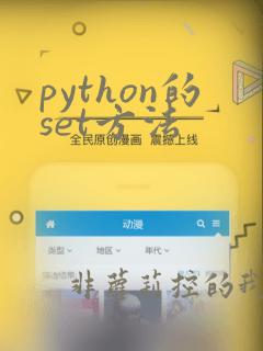 python的set方法