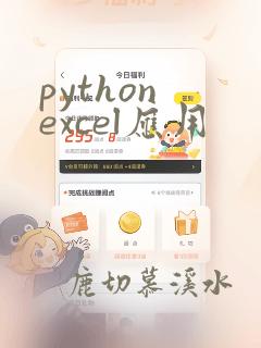 python excel应用