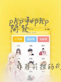 php和php开发