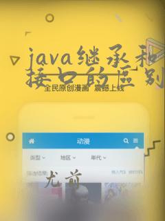 java继承和接口的区别