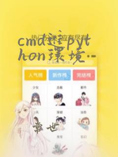 cmd进python环境