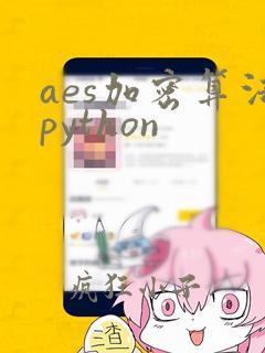 aes加密算法python