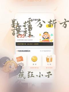 数据分析方面的课程