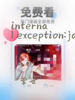 internal exception:java